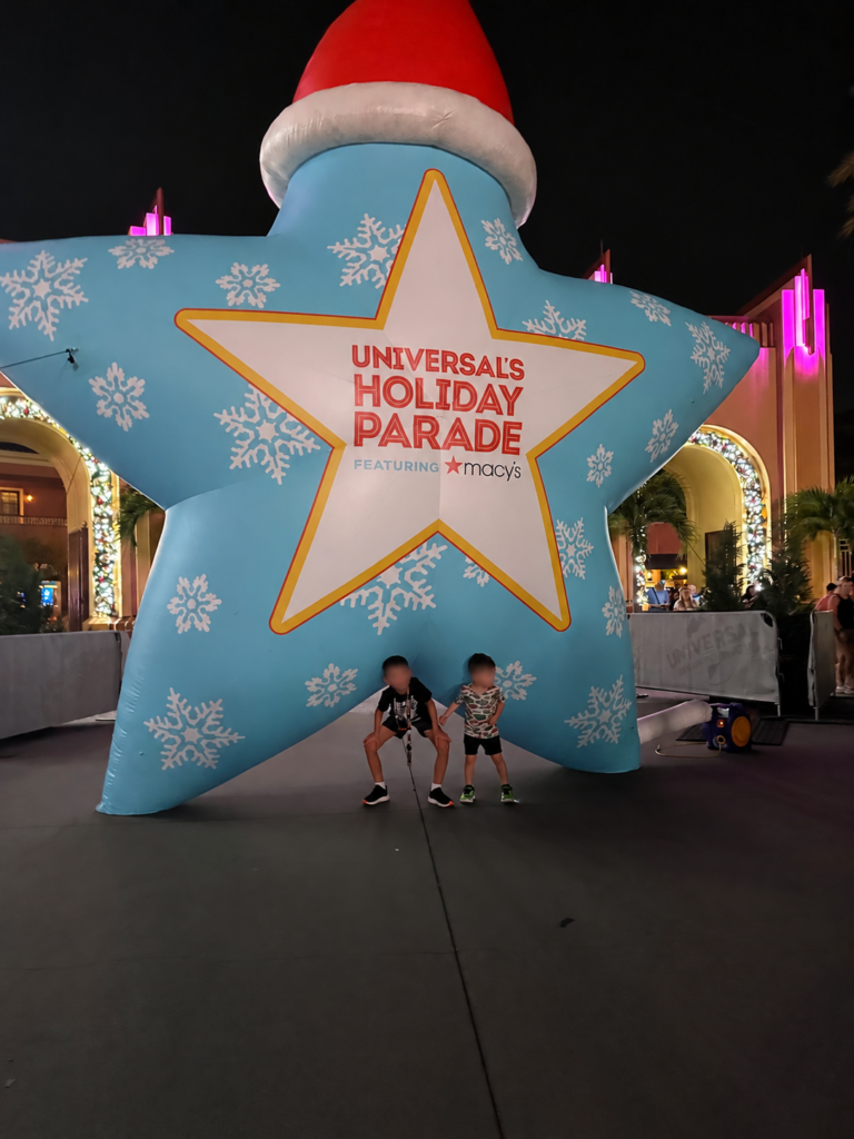 Universal Orlando at Christmas With Kids